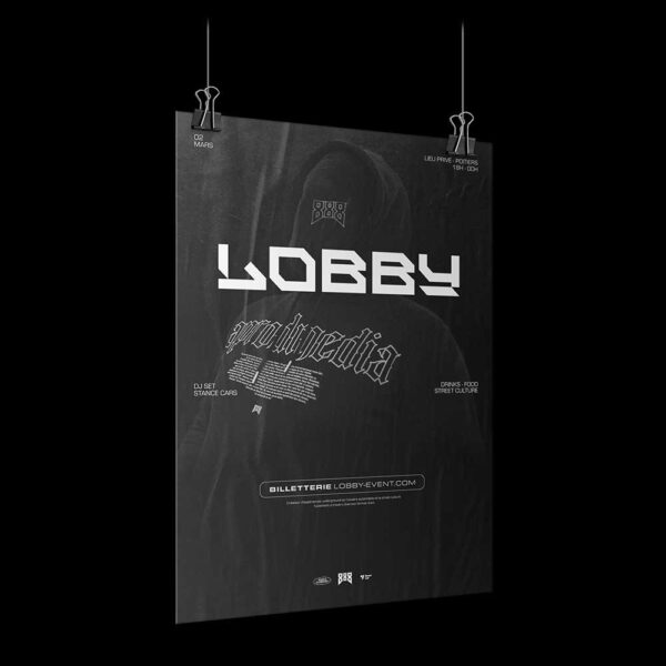 Poster "LOBBY" Edition limitée